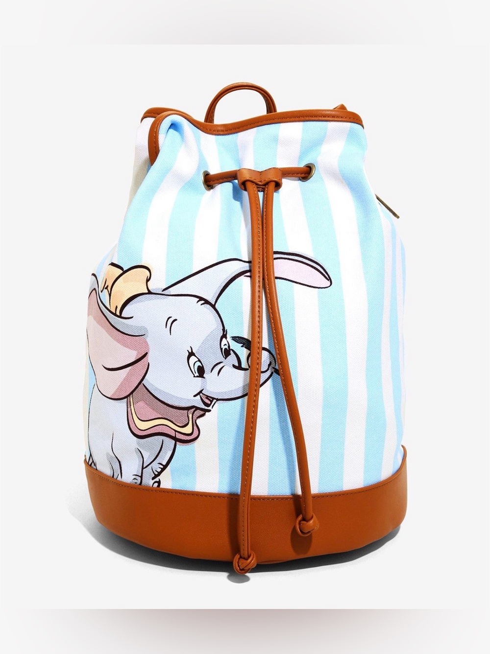 NWT Loungefly Disney Dumbo drawstring bucket bag